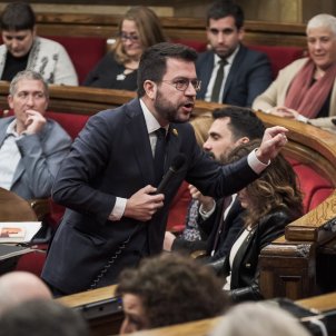 pere aragones parlament sessio control - Carlos Baglietto