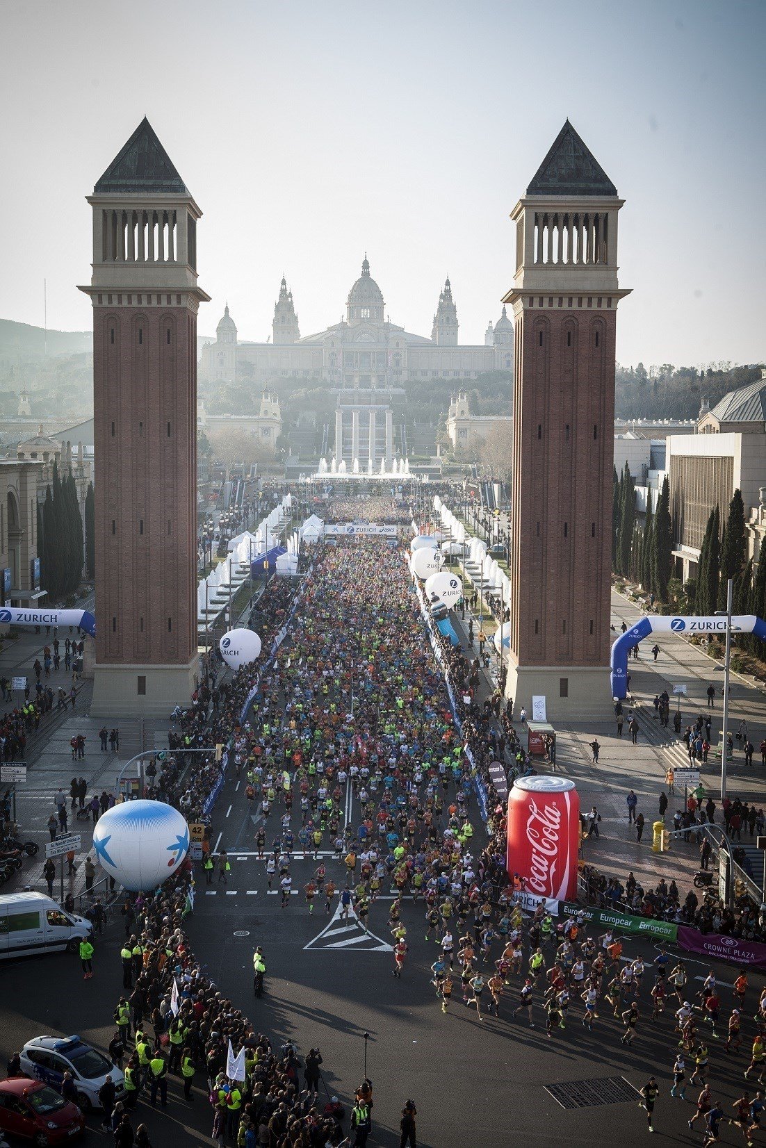 Más de 17.000 personas correrán este domingo la Maratón de Barcelona