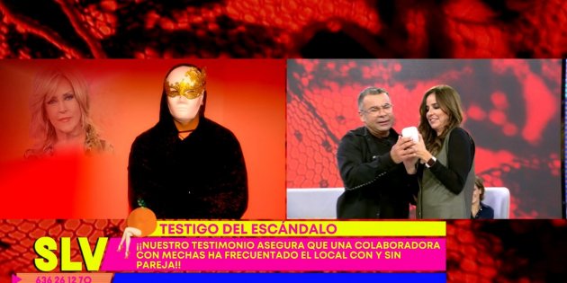 Jorge Javier Vázquez teléfono Lydia Lozano Telecinco Jorge Javier Vázquez teléfono Lydia Lozano Telecinco