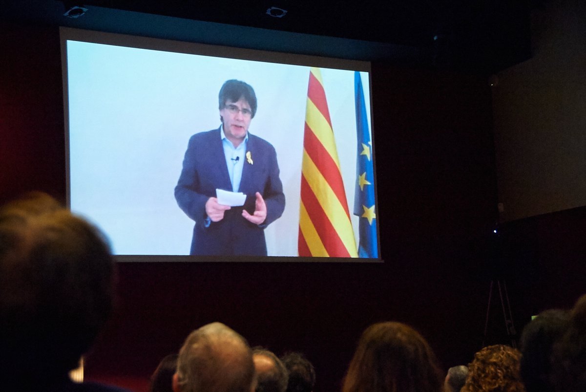 Puigdemont, a Europa: "Un jutge té més poder que dos milions de ciutadans?"