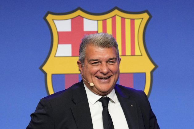 Joan Laporta riendo / Foto: EFE