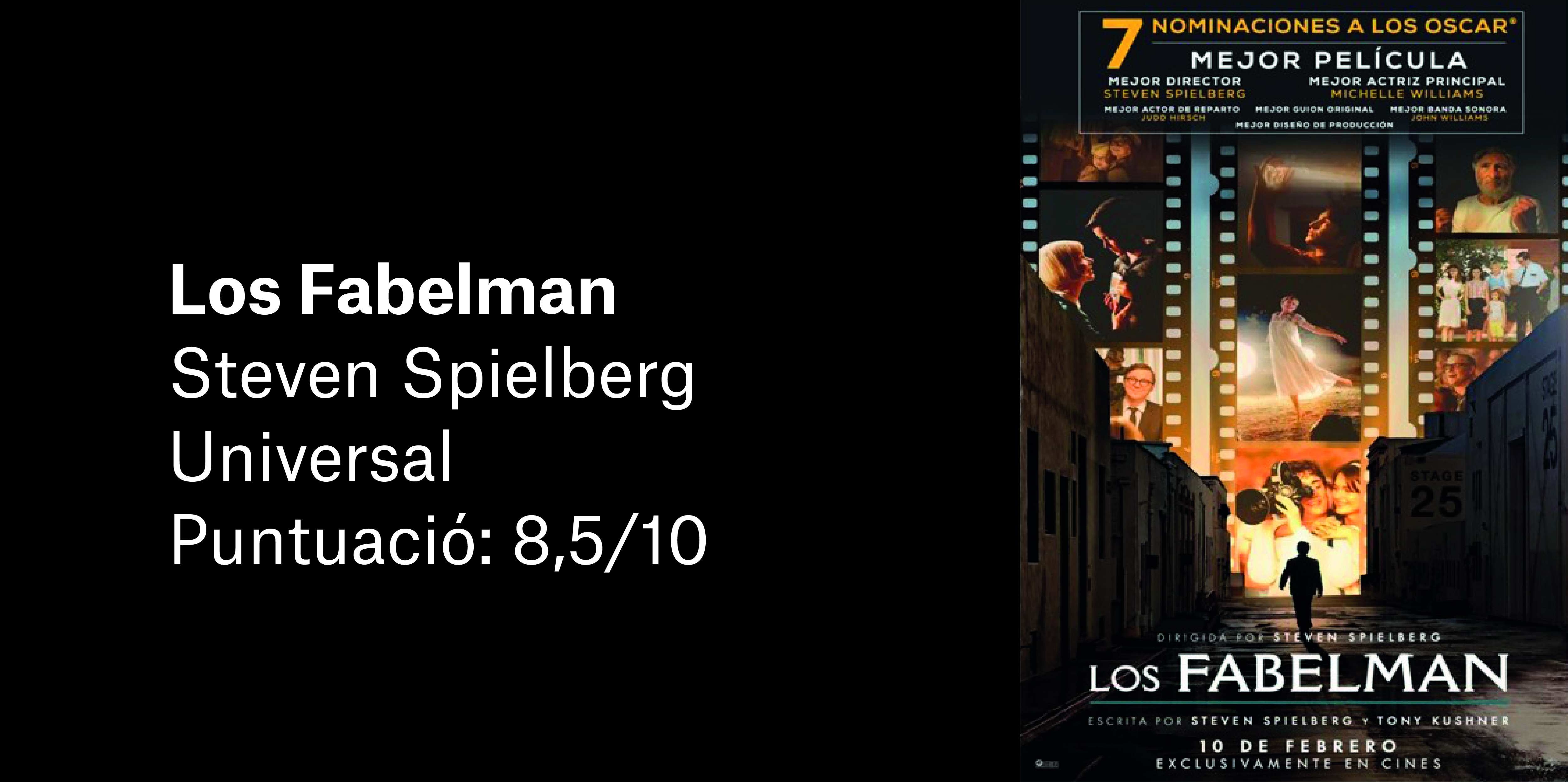 CARD Los Fabelman CARD Los Fabelman