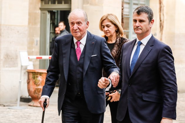 Juan Carlos y Cristina París EFE Juan Carlos y Cristina París EFE