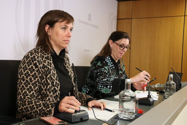 Nuria Mora y Patricia Goma, Educacio. Informe curso escolar / ACN Nuria Mora y Patricia Goma, Educacio. Informe curso escolar / ACN