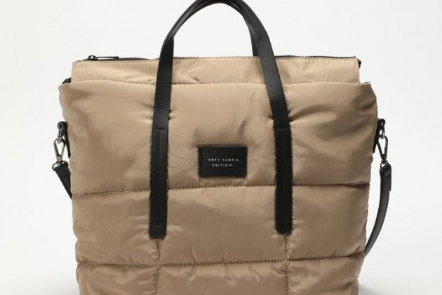 Shopper de nylon acolchado2 Shopper de nylon acolchado2