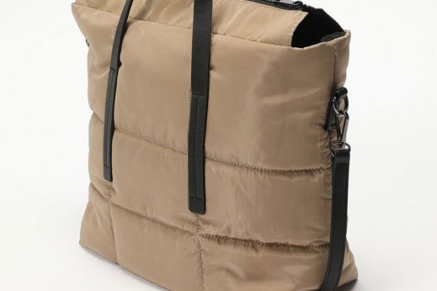Shopper de nylon acolchado1 Shopper de nylon acolchado1
