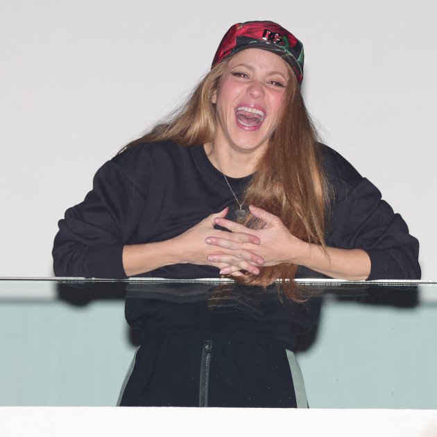 Shakira balcón boca abierta GTRES