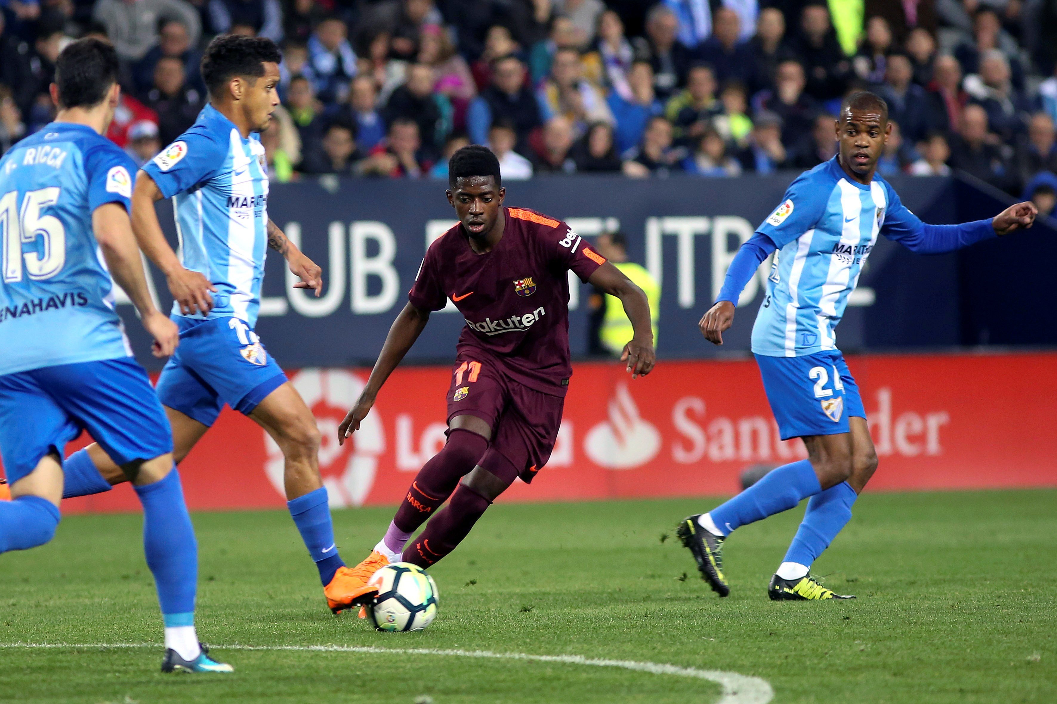 L'1x1 del Màlaga-Barça