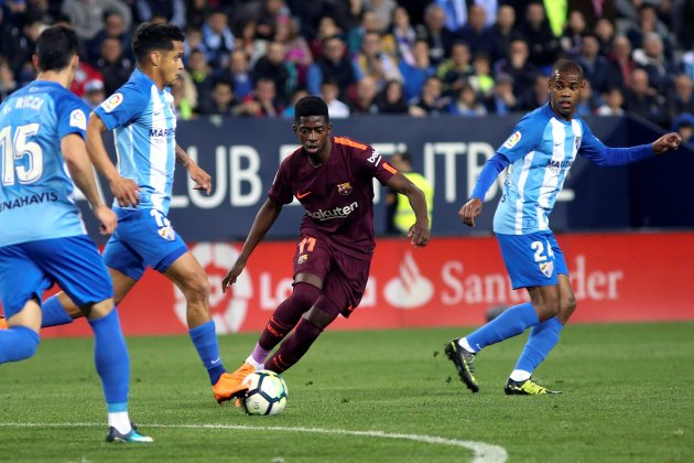 Dembélé Màlaga Barça Efe Dembélé Màlaga Barça Efe