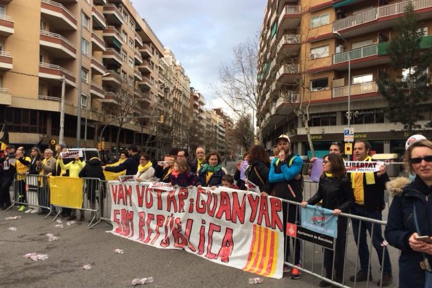 protesta cdr les corts marató barcelona