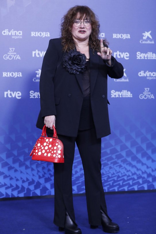 Premis Goya 2023 catifa vermella Isabel Coixet / Foto: Efe Premis Goya 2023 catifa vermella Isabel Coixet / Foto: Efe
