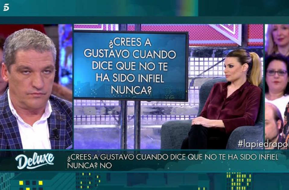 maria lapiedra y gustavo 3 sabado deluxe