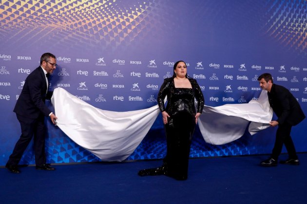 Premis Goya 2023 catifa vermella Laura Galán / Foto: Efe Premis Goya 2023 catifa vermella Laura Galán / Foto: Efe