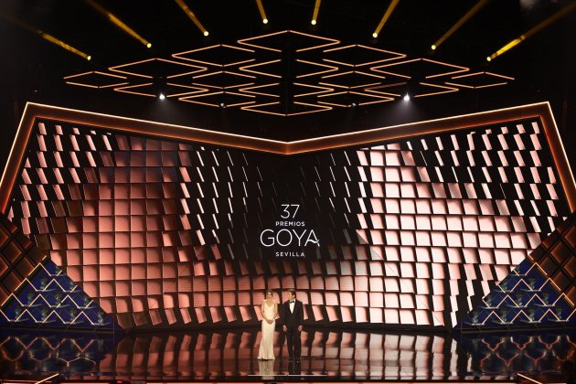 Premis Goya 2023 Gala presentador Antonio de la Torre Clara Lago / Foto: Europa Press