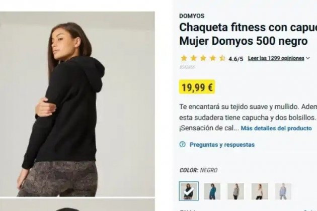 Jaqueta de Decathlon