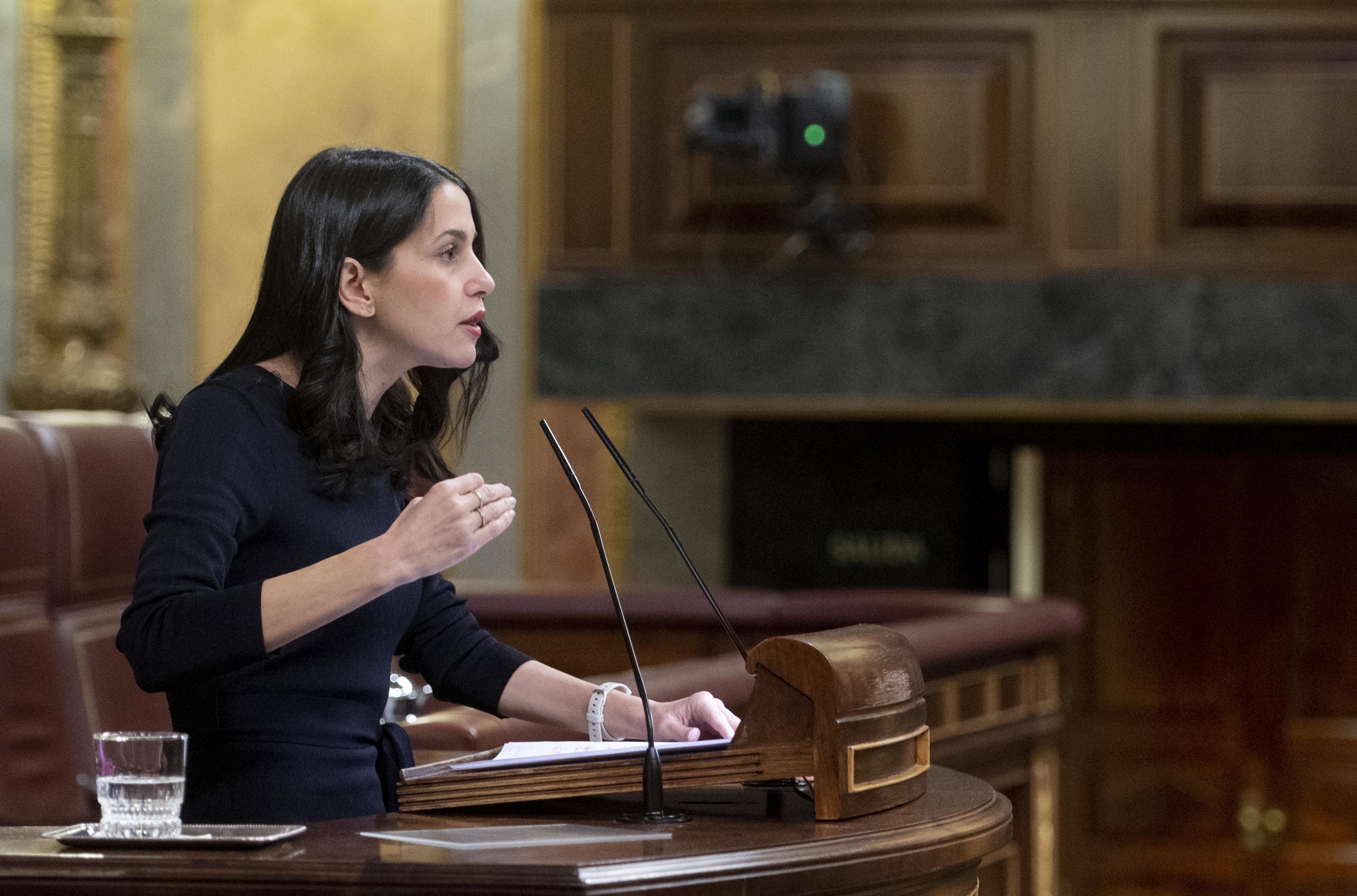 Primer choque entre Inés Arrimadas y la nueva dirección de Cs por la moción de censura de Vox