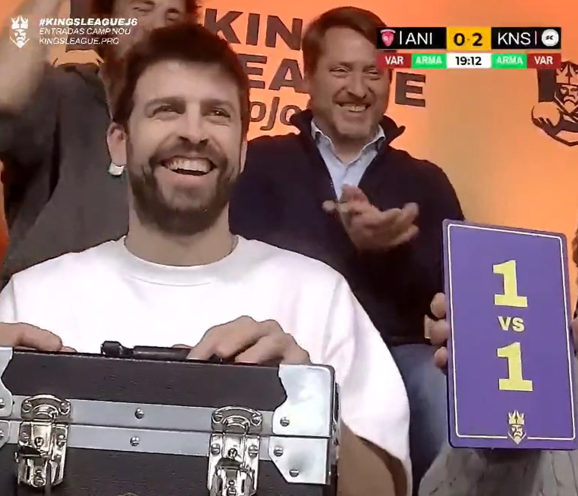 Gerard Piqué se ha propuesto organizar un Mundial de la Kings League para 2024