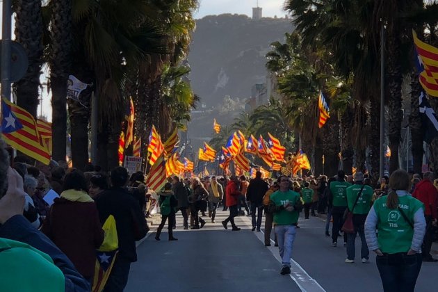 Marta Lasalas manifestació camí