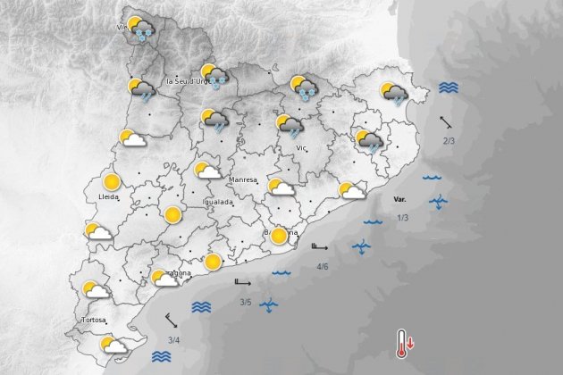 temps dilluns 12 març