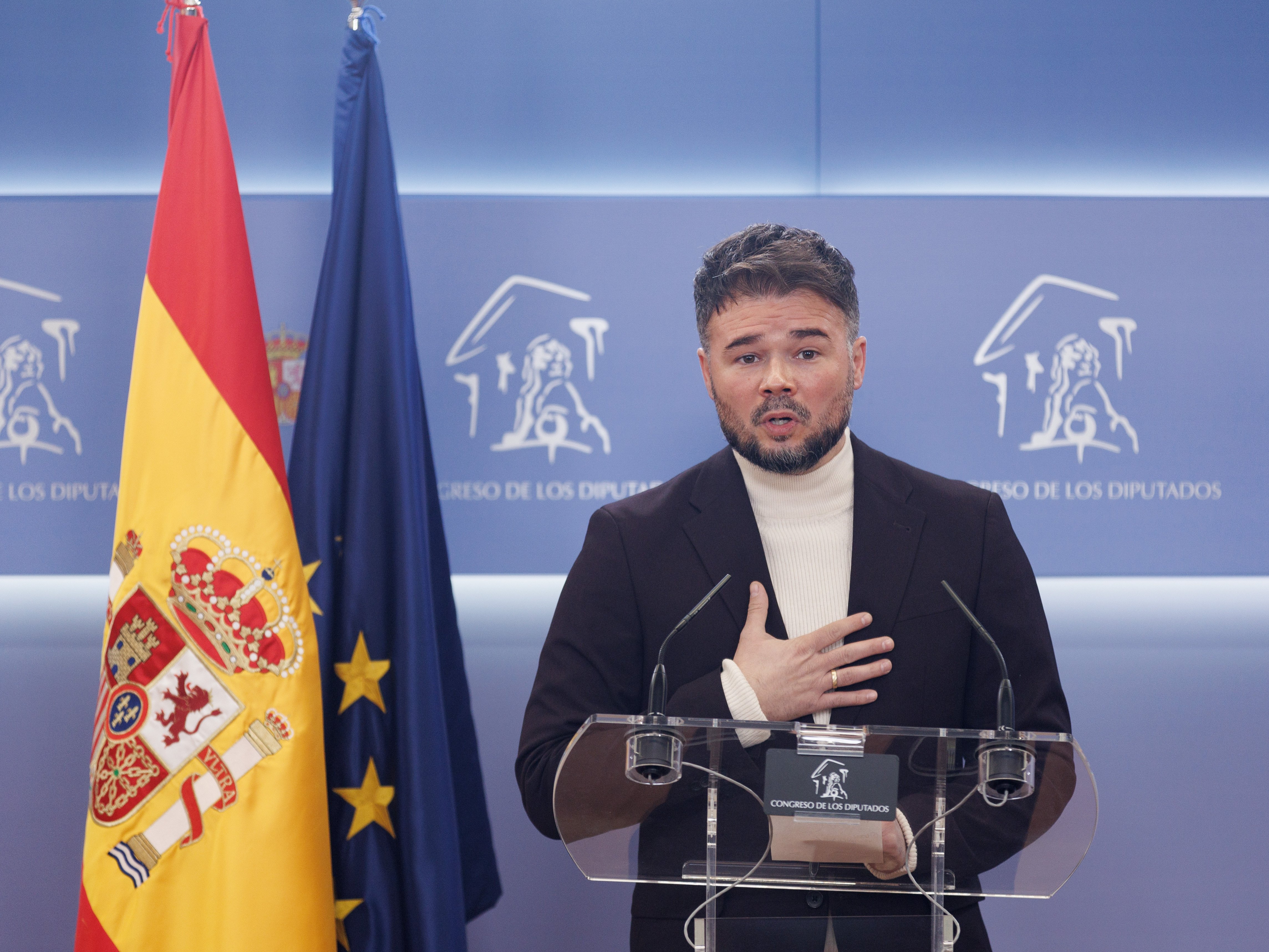 Rufián defensa haver reformat el Codi Penal amb el PSOE perquè està pensat “per a generacions futures”