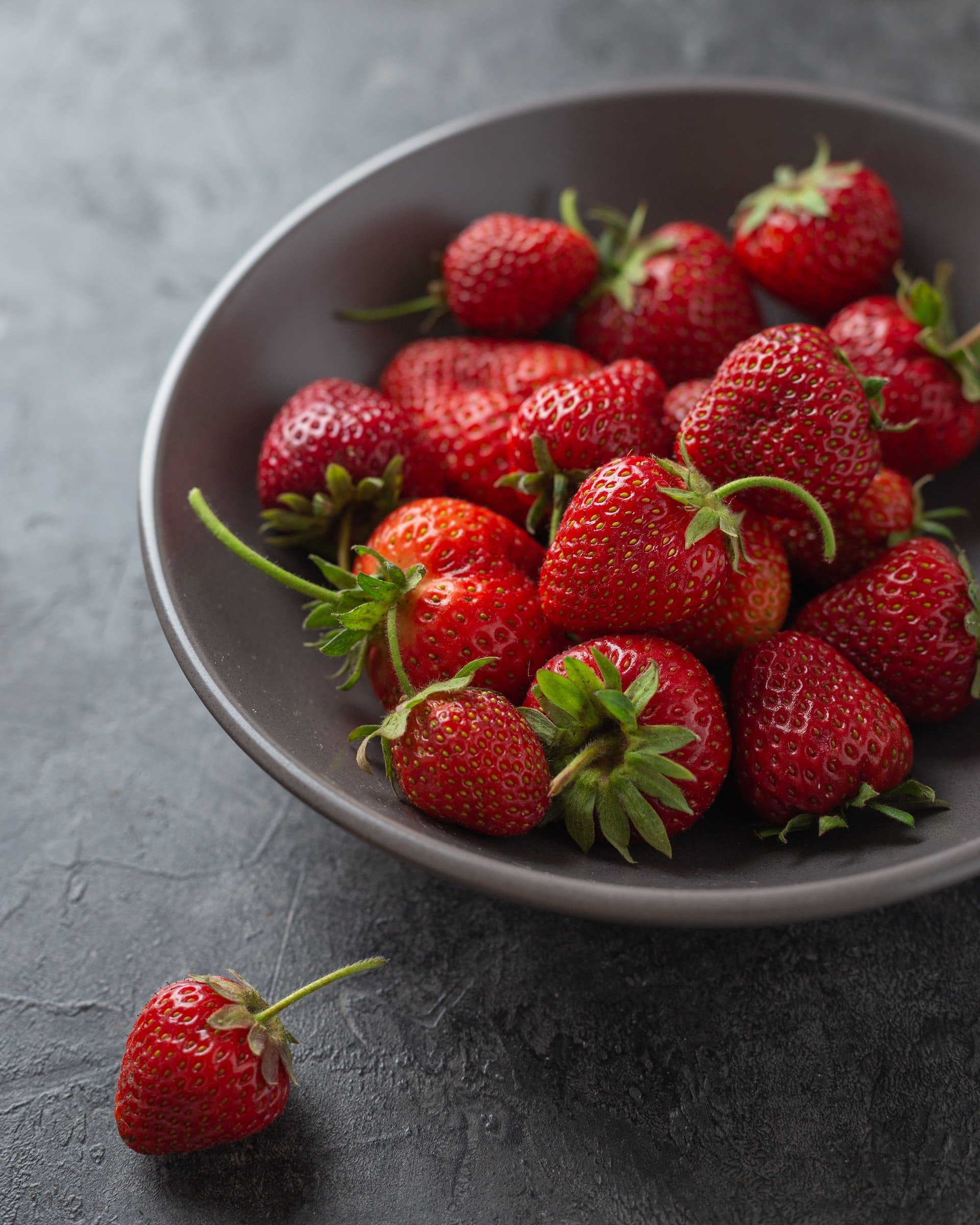 Fresas: esta relación tienen con el blanqueamiento dental