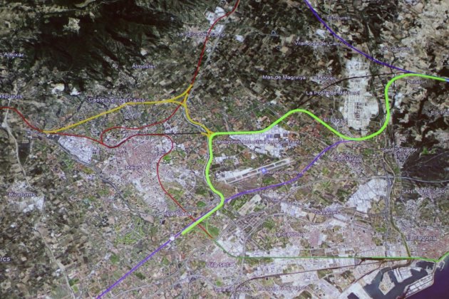 Nuevo recorrido trenes tarragona ACN Nuevo recorrido trenes tarragona ACN