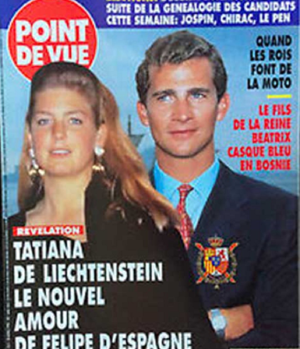 Felipe VI y Tatiana de Liechtenstein en Point de Vue