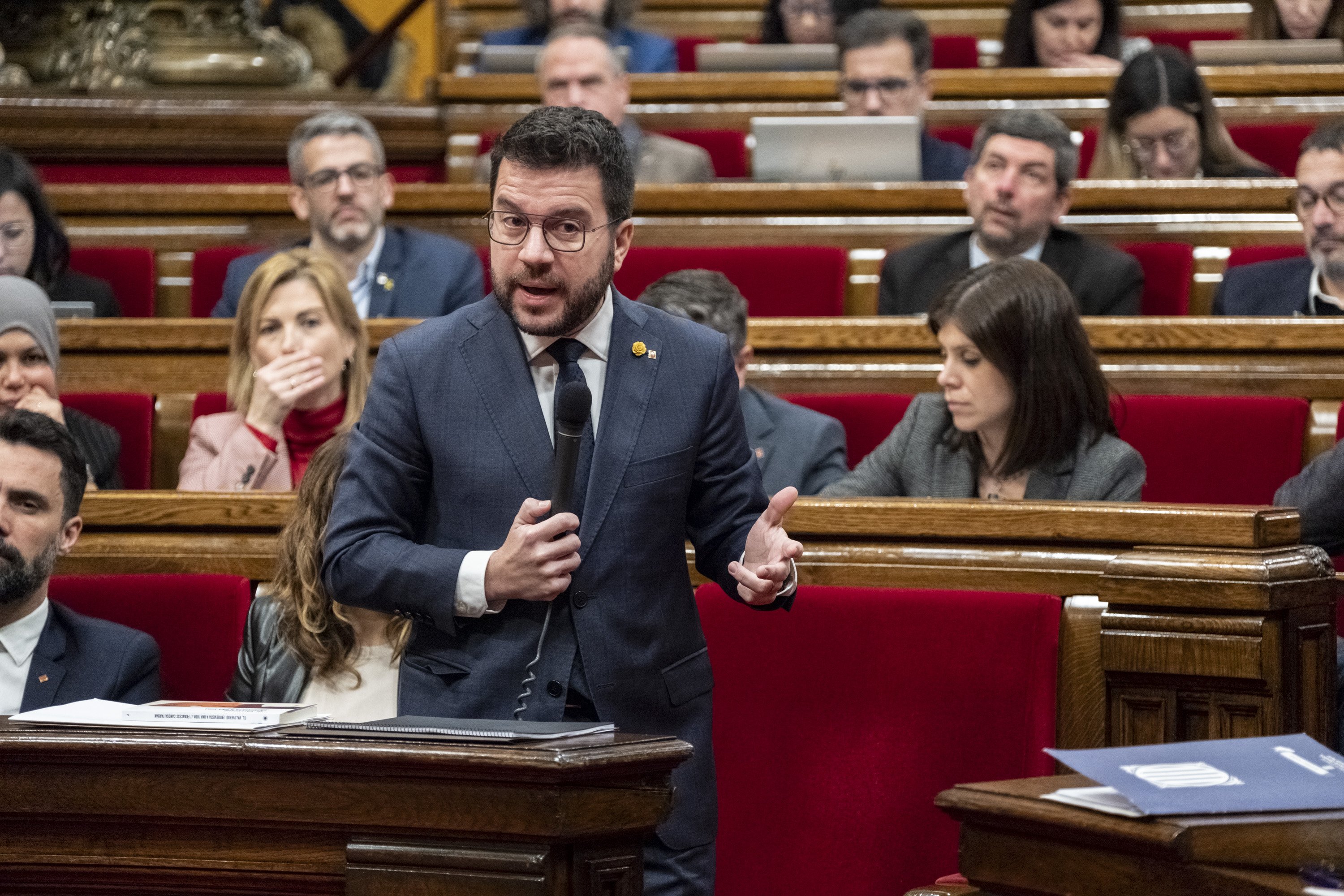 Aragonès carga contra la petición de la Fiscalía: "No imparten justicia, sino venganza"