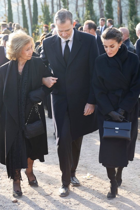 Sofía, Felipe y Letizia GTRES