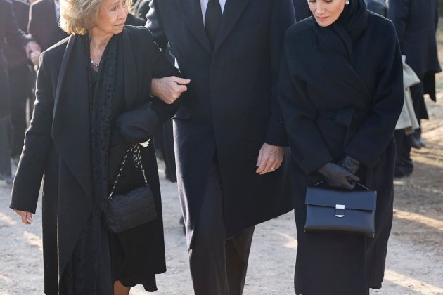 Sofía, Felipe y Letizia GTRES