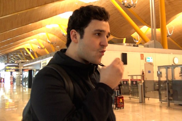 Froilán aeroport Europa Press Froilán aeroport Europa Press