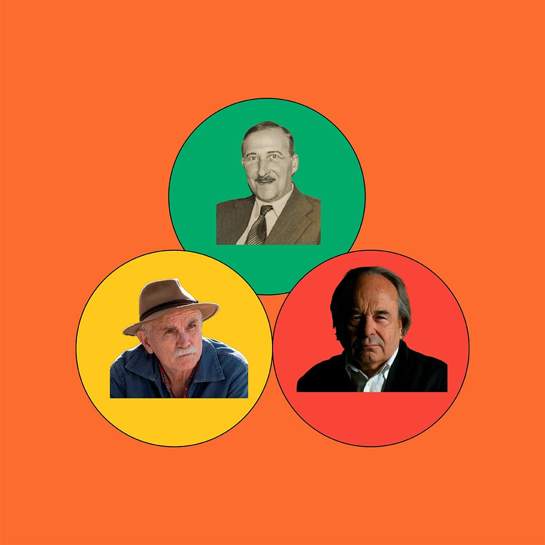 Semàfor literari: Stefan Zweig, Eudald Carbonell,  Arturo San Agustín