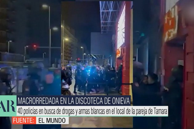 Redada discoteca Íñigo Onieva Telecinco Redada discoteca Íñigo Onieva Telecinco