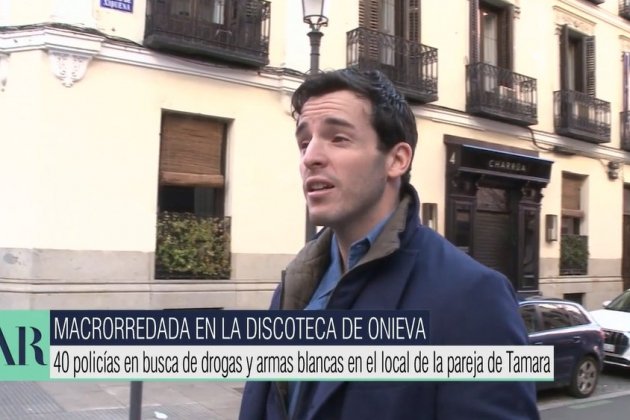 Redada discoteca Íñigo Onieva retrato Telecinco Redada discoteca Íñigo Onieva retrato Telecinco