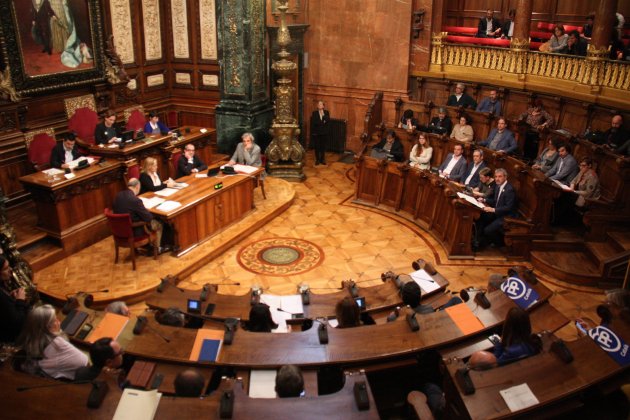 Saló plens Ajuntament Barcelona - ACN