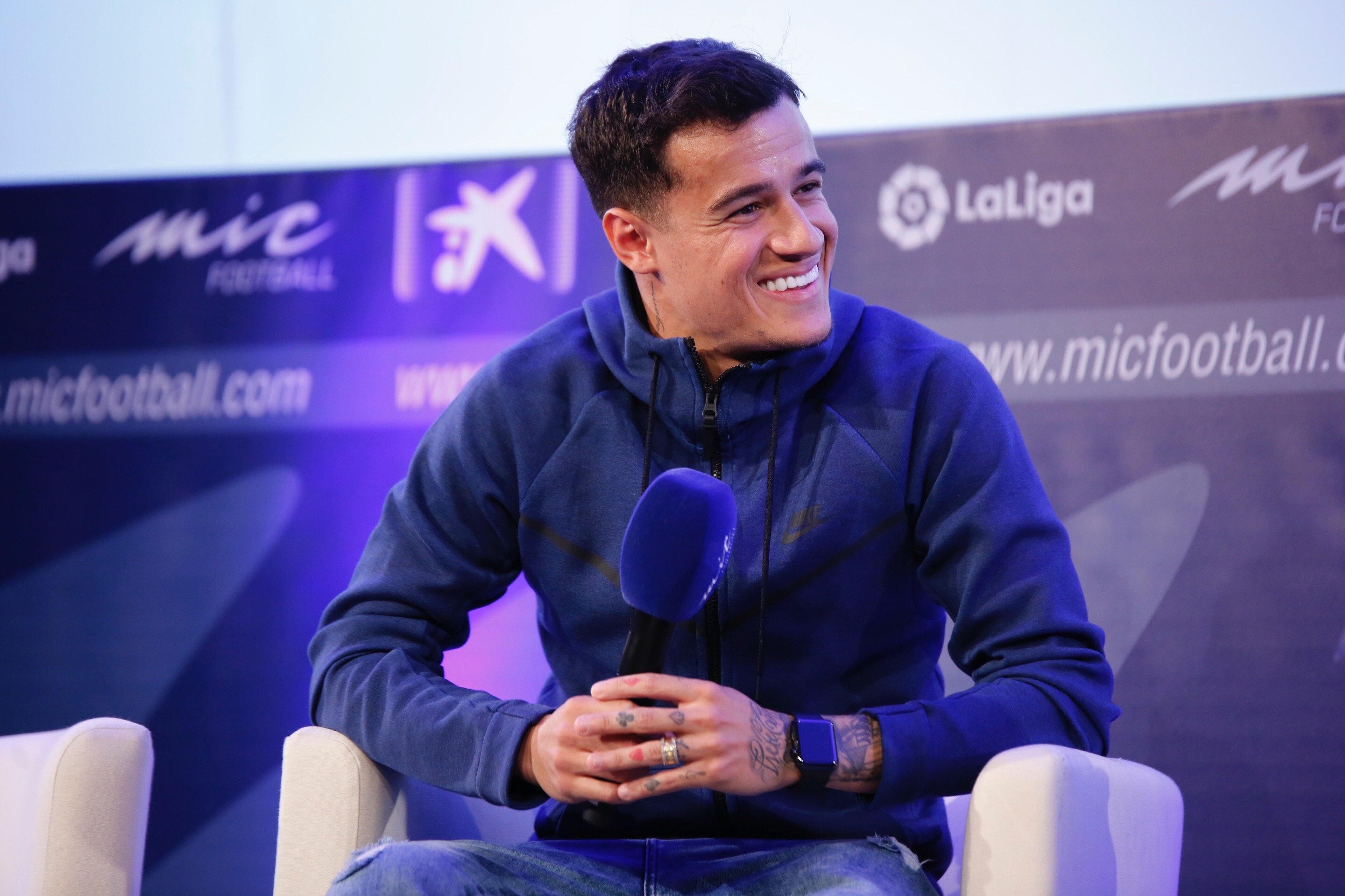 Coutinho: "Per a mi seria molt bo que Neymar tornés al Barça"