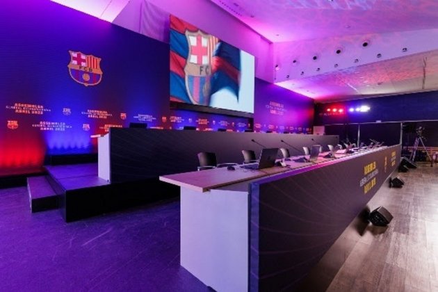 Auditorio 1899 FC Barcelona asamblea socios abril 2022 / Foto: FC Barcelona Auditorio 1899 FC Barcelona asamblea socios abril 2022 / Foto: FC Barcelona
