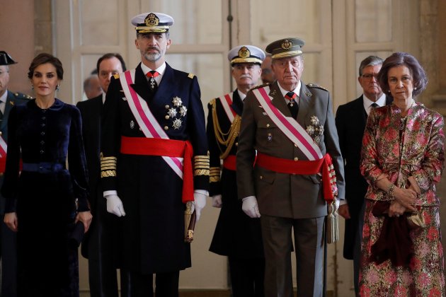 Letizia Felipe Juan Carlos Sofía GTRES Letizia Felipe Juan Carlos Sofía GTRES