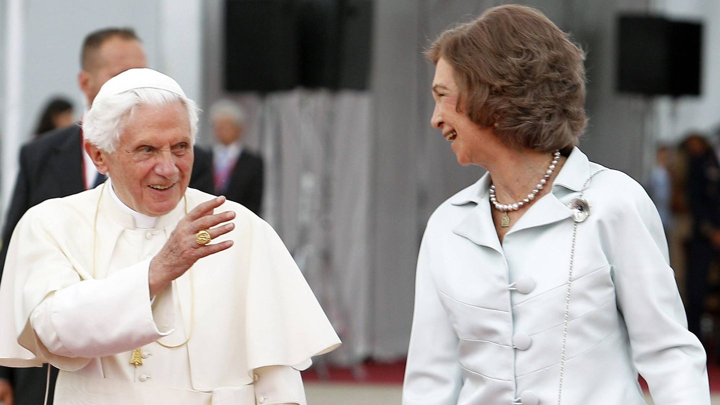 Benedicto y Sofía EFE Benedicto y Sofía EFE