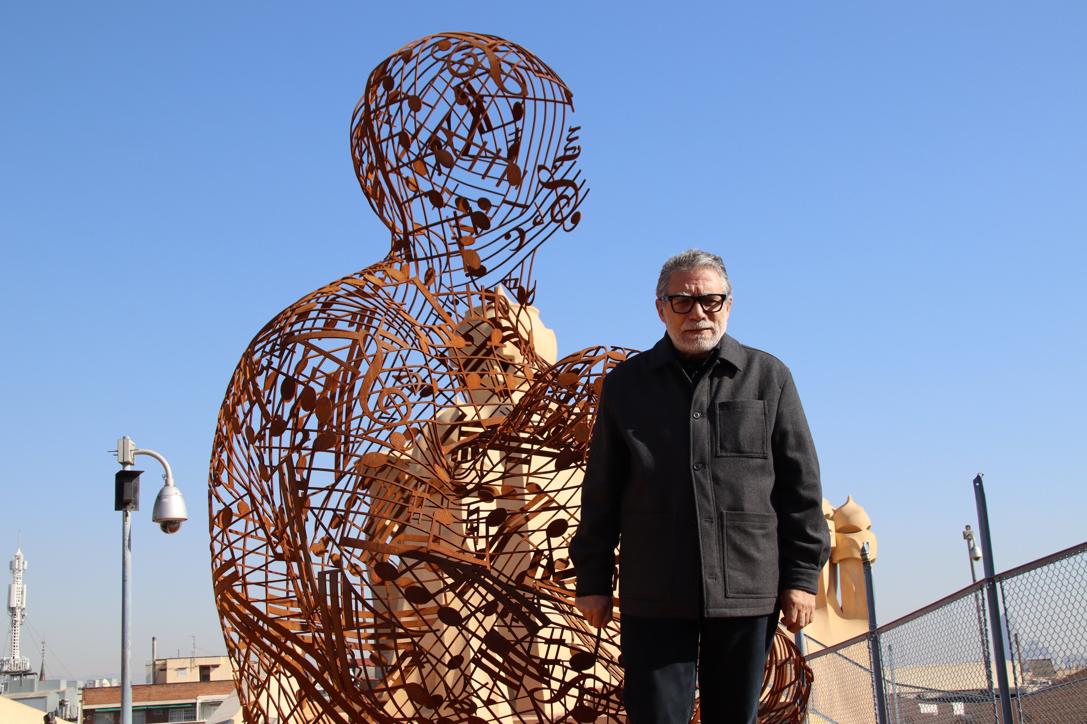 Jaume Plensa corona La Pedrera con una nueva escultura: "Me ha emocionado"