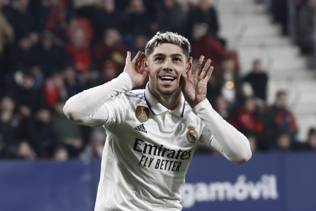 Fede Valverde gol Osasuna / Foto: EFE