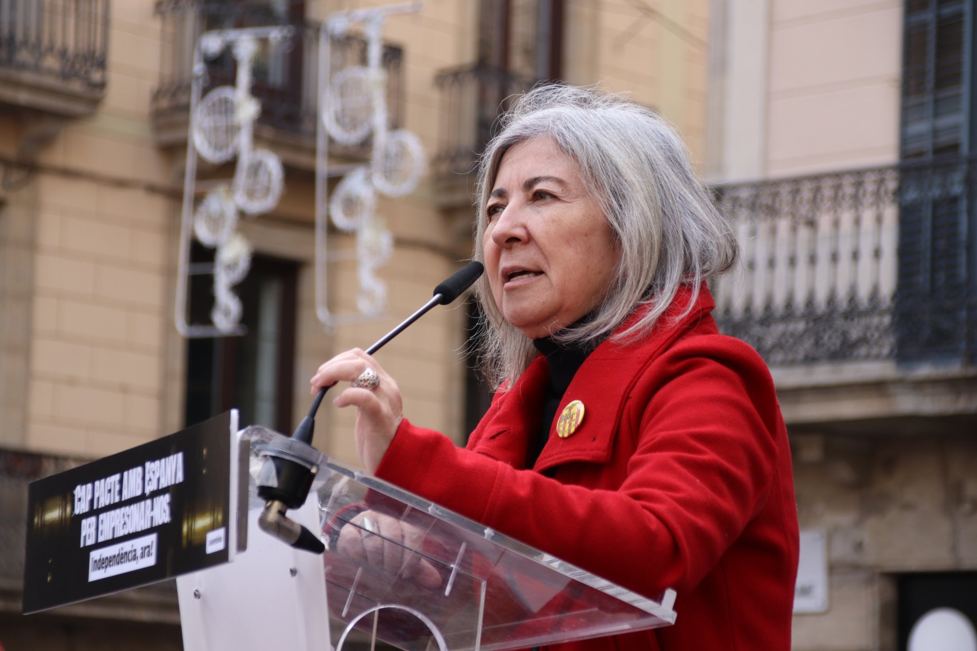 Dolors Feliu avisa davant l'embolic intern a l'ANC: "No dimitiré"