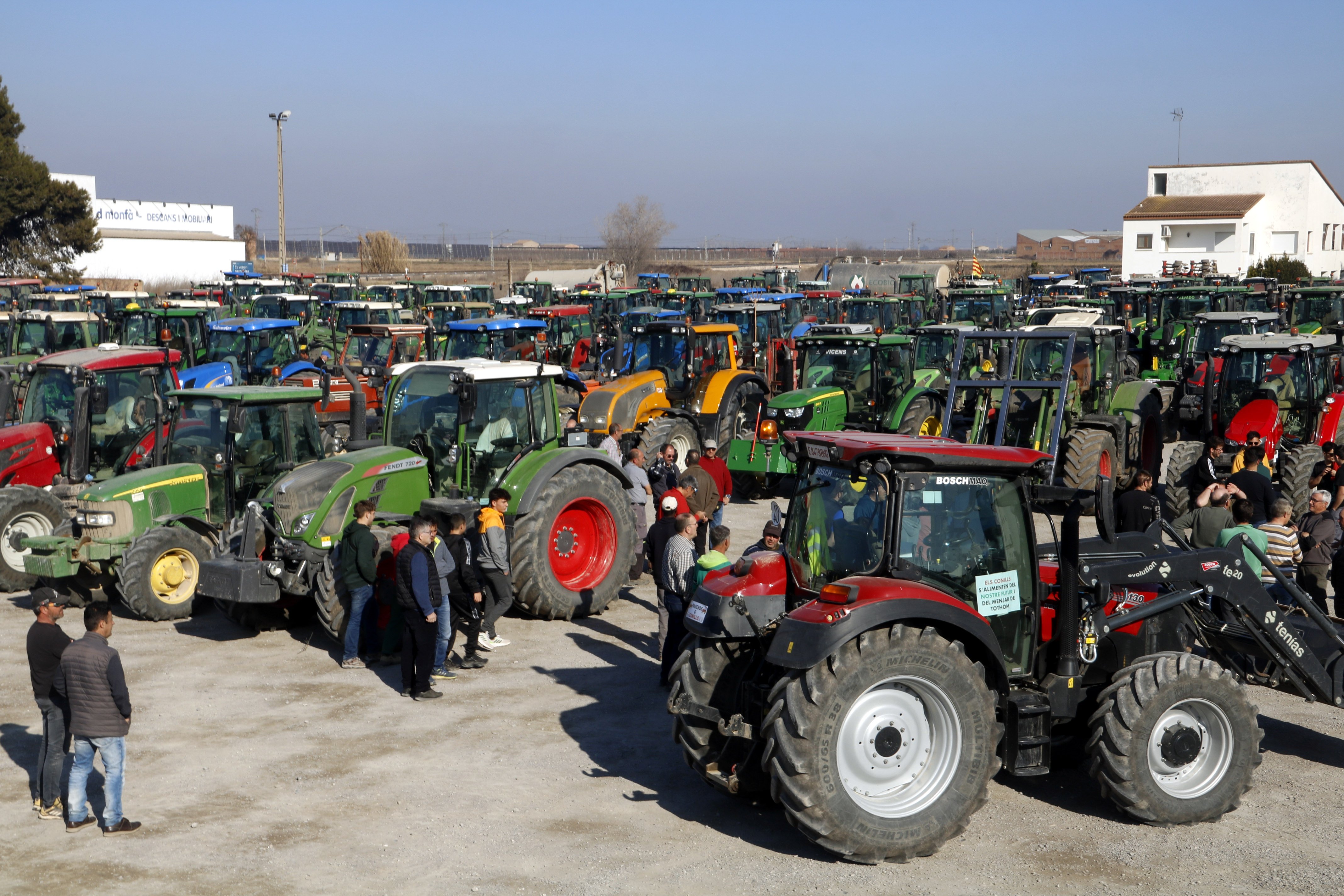 marxa lenta tractors Lleida / ACN