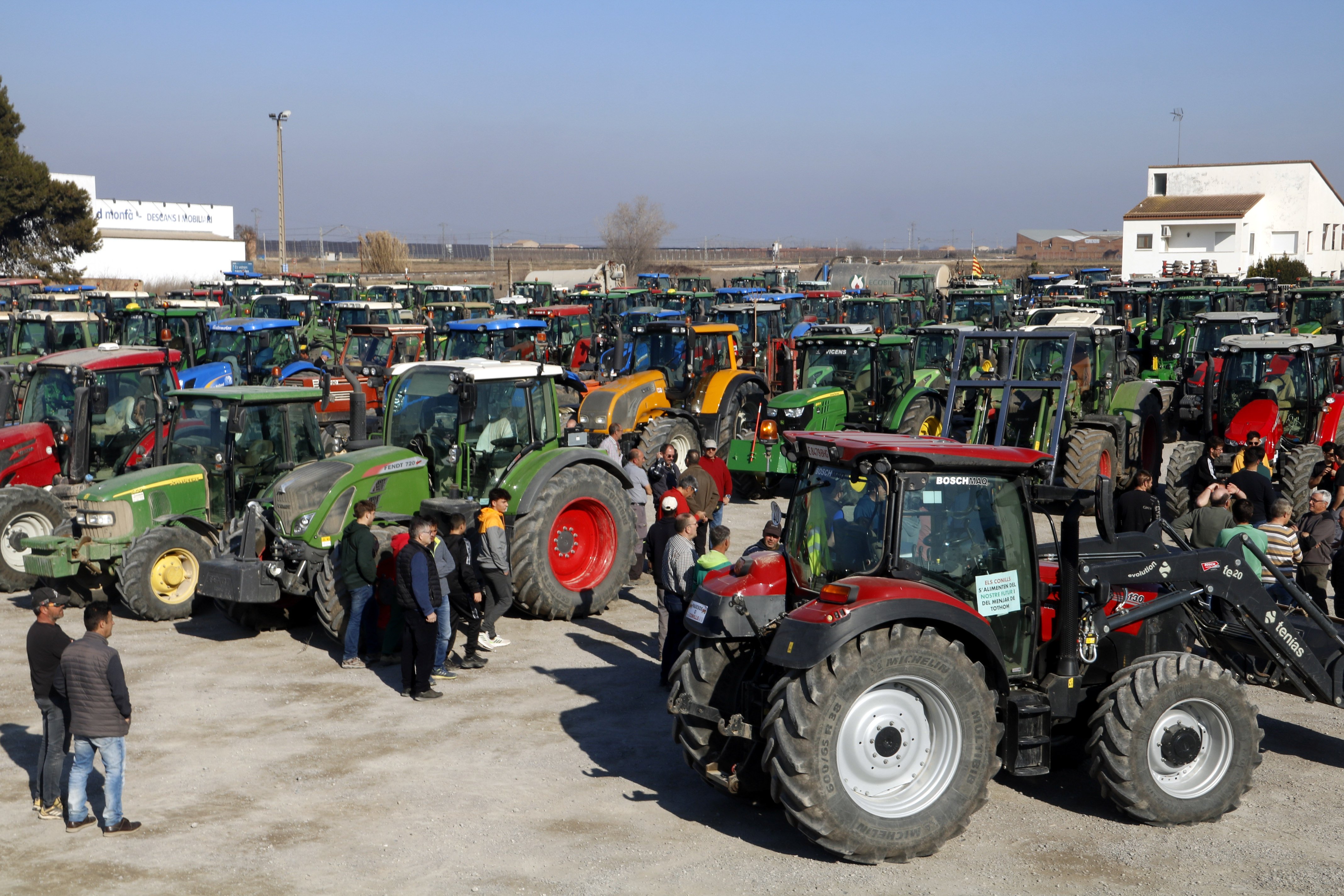 marxa lenta tractors Lleida / ACN marxa lenta tractors Lleida / ACN