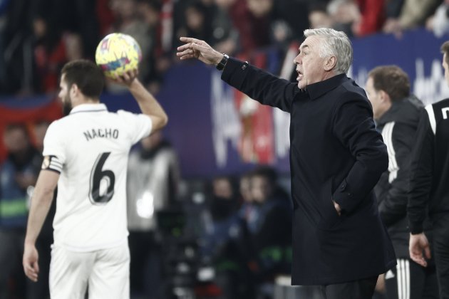 Ancelotti donant instruccions Reial Madrid / Foto: EFE - Jesús Diges