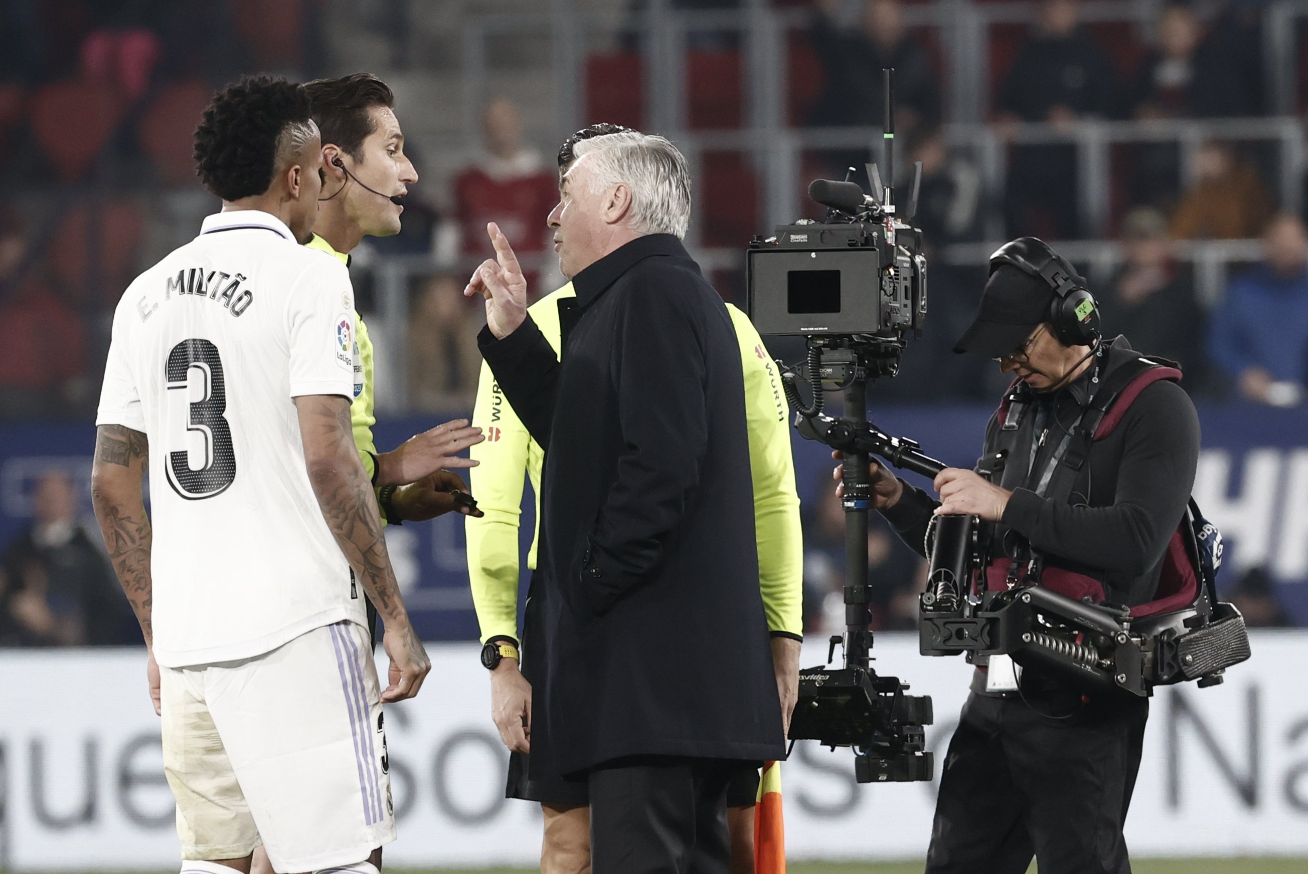 El vestidor del Reial Madrid l'assenyala com un dels problemes, encara que Ancelotti el continua fent jugar