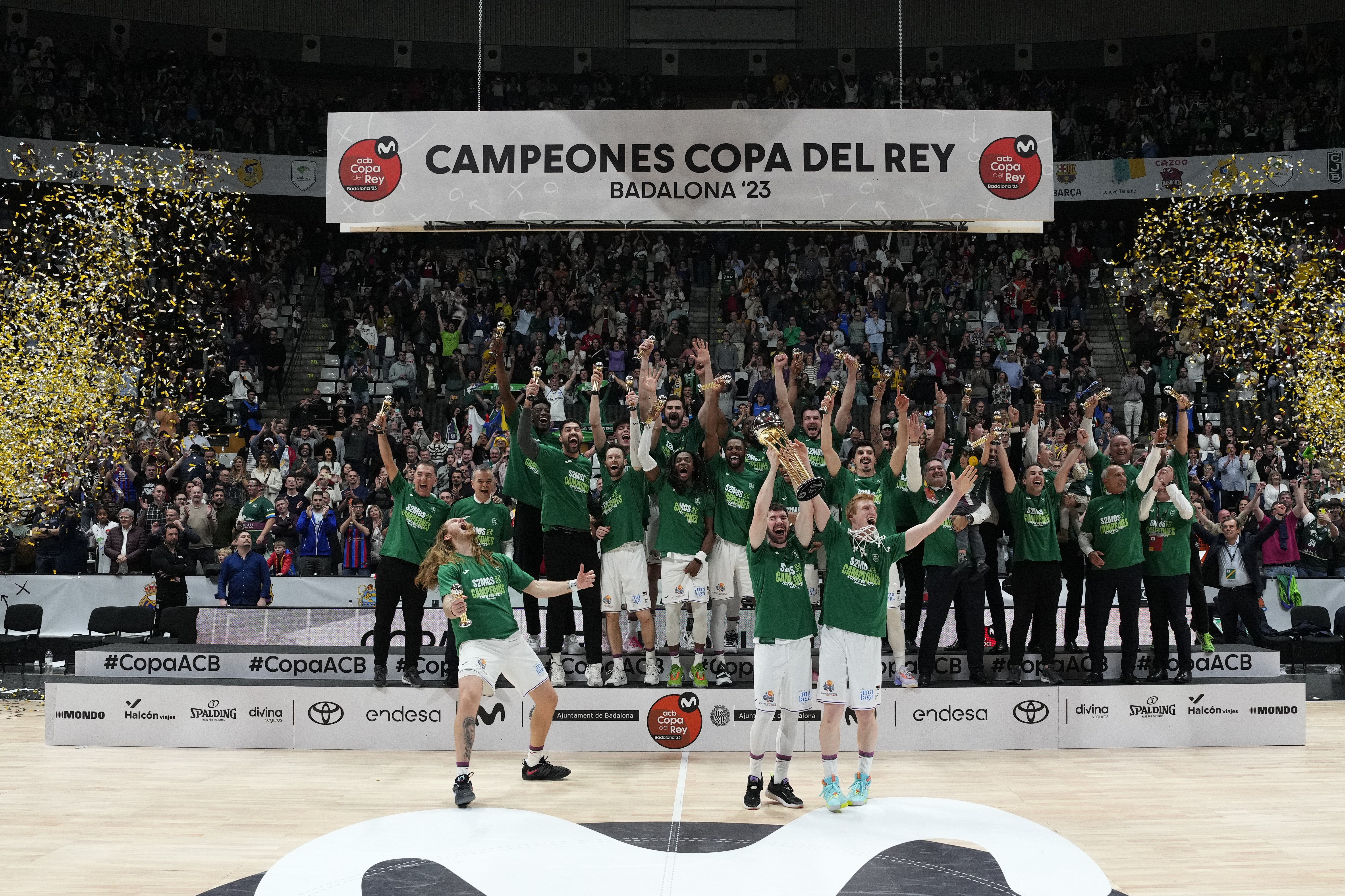 El Unicaja se corona ante el Tenerife en una Copa ACB histórica en Badalona (80-83)