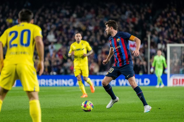 Sergi Roberto FC Barcelona Cadiz / Foto: Europa Press