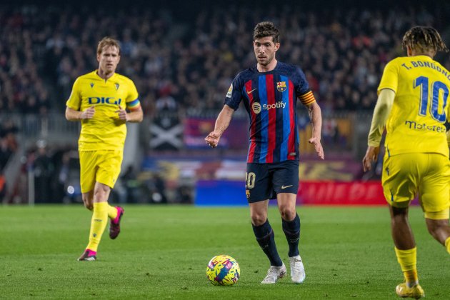 Sergi Roberto Barça Cádiz / Foto: Europa Press