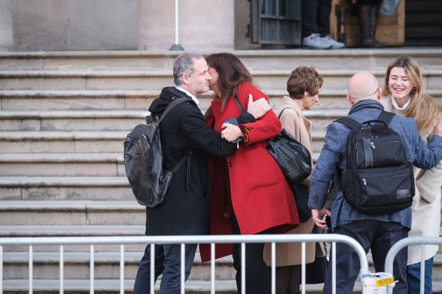 Judici Laura Borràs amb el seu advocat Gonzalo Boye i família Carlos Baglietto Judici Laura Borràs amb el seu advocat Gonzalo Boye i família Carlos Baglietto